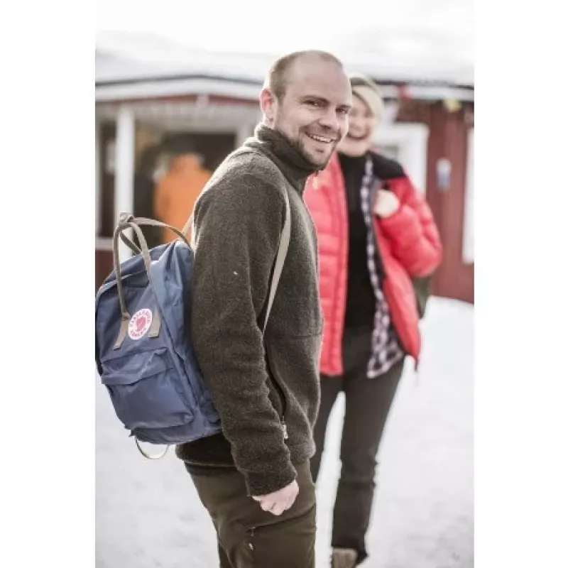 Mochila Fjällräven Kånken Grafite Vinylon Fecho de correr