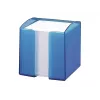 Bloco de notas quadrado Durable TREND quadrado azul transparente
