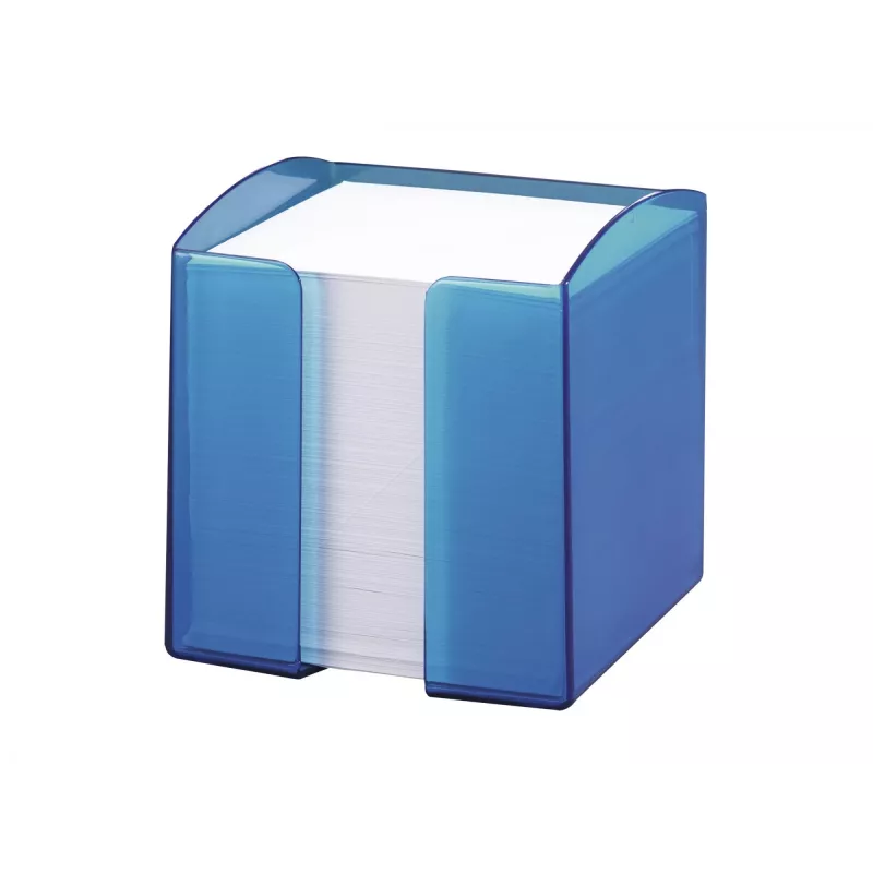 Bloco de notas quadrado Durable TREND quadrado azul transparente