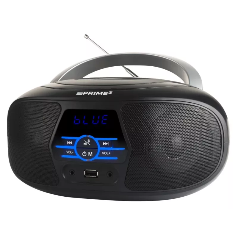 Altifalante Bluetooth portátil PRIME3 ABB11BT com microfone incorporado, reprodução de áudio sem fios