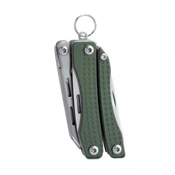 Multiferramenta Nextool NE20050 10-em-1 multiferramenta compacta, verde, 10 ferramentas, 83 g, fechada 6,8 cm