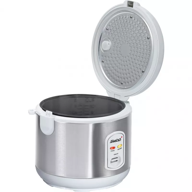 Panela de arroz Steba RK 2 3,5 L 700 W aço inoxidável branca 050200