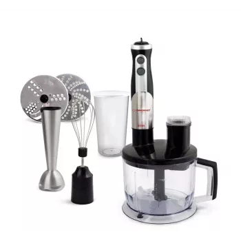 Esperanza EKM004 Varinha mágica 0,6 L preta, prateada, transparente 800 W