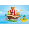 Conjunto de figuras JUNIOR & Disney navio pirata do Peter Pan