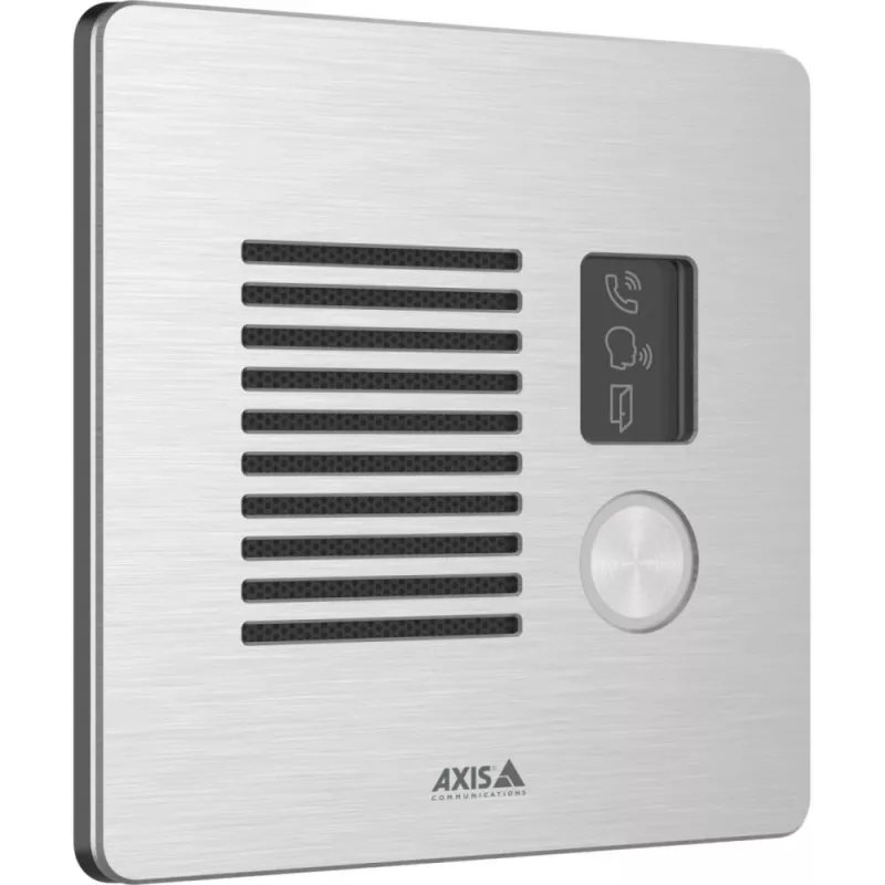 Axis I7010-VE intercomunicador de rede, com fios, aço inoxidável, IP66/IP69, 92 dB
