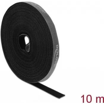 Fita de fixação DeLOCK fita adesiva em rolo L 10 m x L 15 mm cinzento