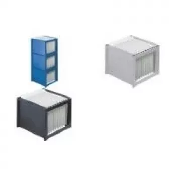 Cesto para pastas suspensas helit sem pastas Cinzento (H6110084)