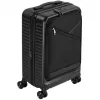 Mala de cabine Rivacase 8180 Clark ECO – bagagem de mão, concha rígida, preta