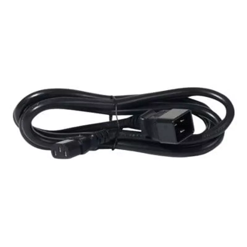 Cabo de alimentação APC, C13 para C20, 2,0 m, 2 m, conector fêmea C20, conector fêmea C13, 10 A