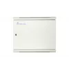 Armário rack Extralink 9U 600x600 ASP cinzento montado na parede, porta metálica