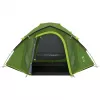 Tenda de cúpula Coleman Darwin 4 Plus Blackout — Tenda de túnel para 4 pessoas com alpendre, Verde-escuro/Verde-claro