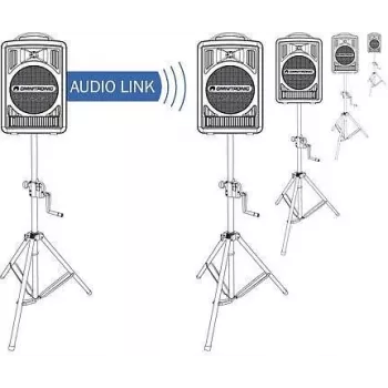 Módulo de ligação áudio Omnitronic ALT-105 WAMS-05 (modelo 13106987)