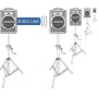 Módulo de ligação áudio Omnitronic ALT-105 WAMS-05 (modelo 13106987)