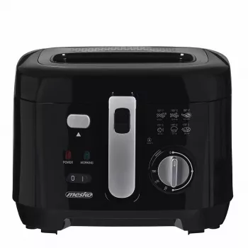 Fritadeira Mesko Home MS 4908 single 2,5 L 1800 W preta cinzenta