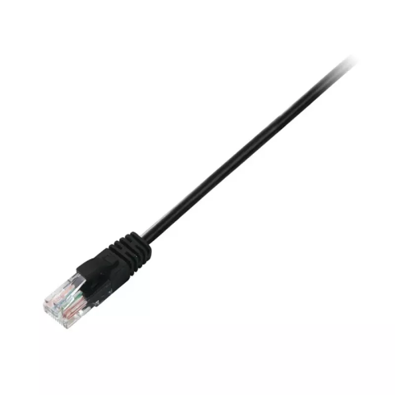 Cabo Ethernet V7 CAT6 UTP 0,5 m preto