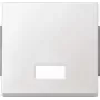 Tecla MERTEN c/ janela símbolo retangular 343819 AQUADESIGN branco polar 343819 343819 (343819)