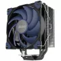Dissipador de ar Akasa Alucia H4 12 cm preto azul rolamento hidrodinâmico