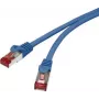 Cabo de rede Ethernet Renkforce RF-4979746 azul