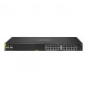 HPE Aruba Networking CX 6100 24G Class4 PoE 4SFP+ 370W Managed L3 Gigabit Ethernet (10/100/1000) Power over Ethernet (PoE) 1U preto