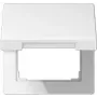 Jung tampa basculante com moldura 50x50mm LS 990 BFKL WW (LS990BFKLWW)