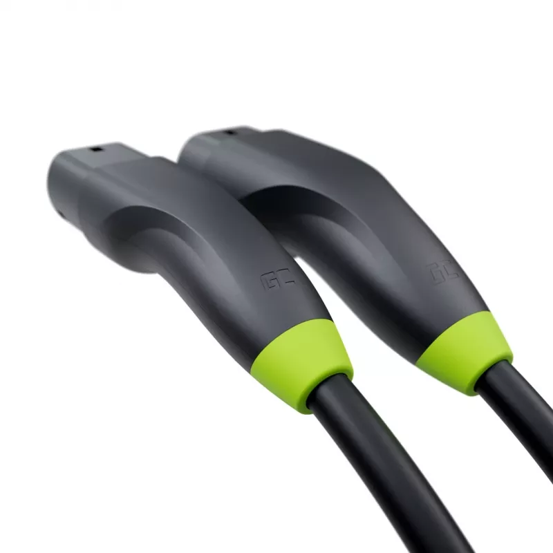 Cabo de carregamento Green Cell EVKABGC03 — Tipo 2, 5 m, 11 kW, para veículos elétricos