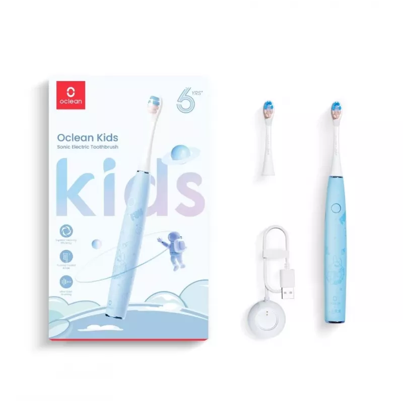 Escova de dentes Oclean Kids criança azul