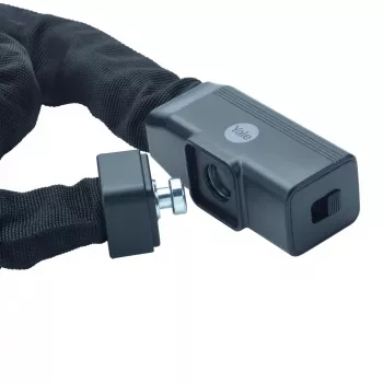 Corrente com fechadura de chave - YCHK0/8/90/2 preto