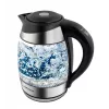 Esperanza EKK026 Chaleira 1,7 L 2200 W preta, transparente
