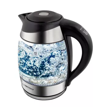 Esperanza EKK026 Chaleira 1,7 L 2200 W preta, transparente