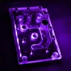 Bloco de água BitsPower Monoblock para ASRock X399M Taichi RGB, acrílico/cobre, niquelado, 90×142×29,1 mm