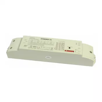 Synergy 21 Controlador LED EOS 05 Controlador de 2 canais + fonte de alimentação CC Dual branco (CCT) 30W