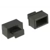 Tampa de segurança para tomada DeLOCK 64021 preto 10 unid.