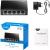 Switch não gerido Cudy FS105 5 portas Fast Ethernet 10/100 preto