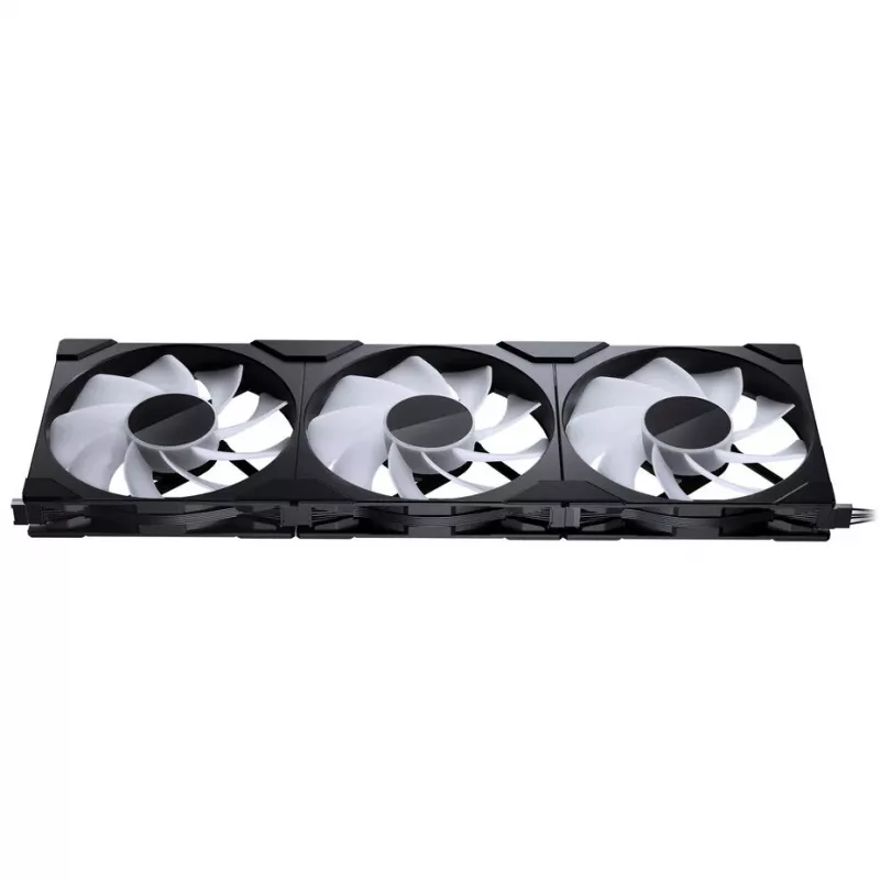 Caixa PHANTEKS NV Series NV7 E-ATX, vidro temperado, ARGB - preta & ventoinhas M25 Gen2 PWM D-RGB pack de 3 - Reverse Blade, 140 mm + kit DRGB
