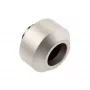 Racord OPTIMUS para tubos rígidos de 12 mm, acabamento níquel satinado
