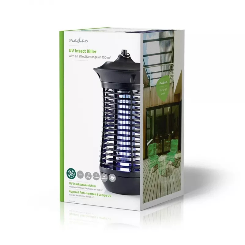 Armadilha para insetos Nedis INKI110CBK18 Preto