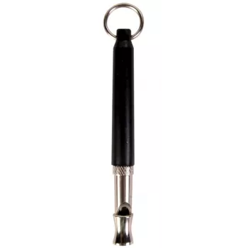 Apito de alta frequência Trixie TRIXIE apito de alta frequência, frequência ajustável, metal/plástico, 80 mm