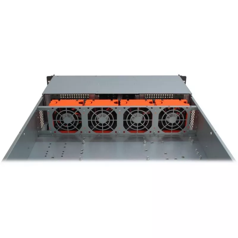 Inter-Tech IPC 2U-20255 - Montagem em rack - 2U - Full AT - sem fonte de alimentação (EPS2U) - USB (88887105)