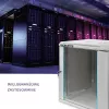 Armário rack QOLTEC 19 polegadas 12U modelo 54485 — caixa de rede/servidor