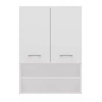 Armário de casa de banho Topeshop POLA MINI DK branco branco