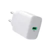 Fonte de alimentação Green Cell PowerSource Solo30 30W branca — carregador USB-C, 30 W de potência de saída