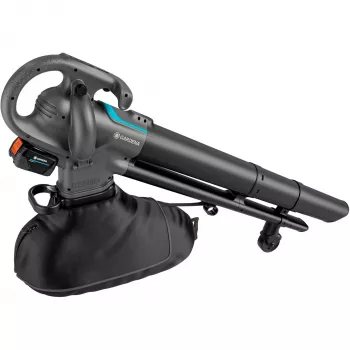 Gardena PowerJet Collect 18V P4A Solo aspirador/soprador de folhas sem fios, cinzento/preto, 14895-55