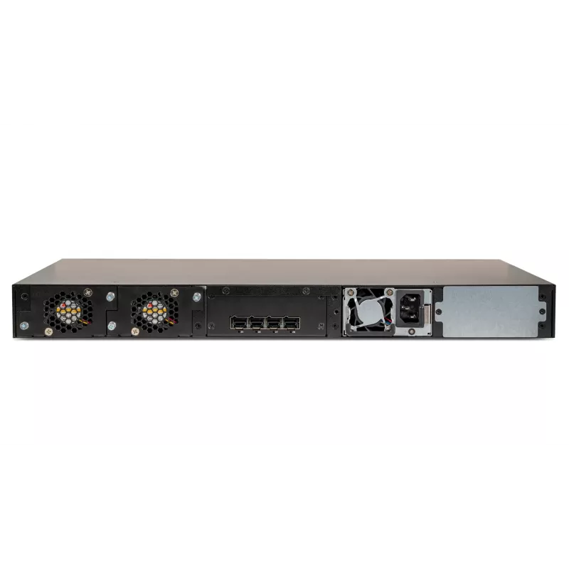 LANCOM XS-6128QF - Switch - L3 - gerido - 16 x 10 Gigabit SFP+ + 4 x Combo 10 Gigabit SFP+/RJ-45 + 4 x Combo 25 Gigabit SFP28 (Uplink) + 2 x Combo 40 Gigabit QSFP+ (Uplink) - ventoinha