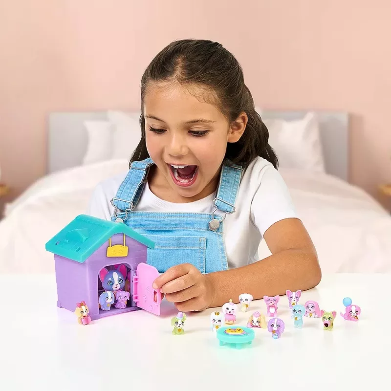 Conjunto de figuras Little Live Pets - Families Moms House Party
