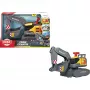 Escavadora de brincar Simba-Dickie Volvo Power Excavator modelo 203725012 — veículo de construção em metal fundido, conjunto de brincar