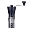 Moinho de café HARIO MSS-1DTB — moinho elétrico, preto, moagem fina, dispensador integrado