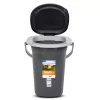Balde sanitário portátil GreenBlue GB320AG — modelo turístico leve, recipiente de resíduos portátil compacto
