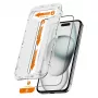 Vidro temperado iPhone 15 (2 peças) EasyShiel