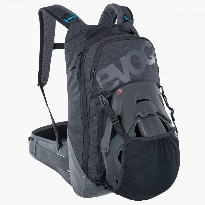 Mochila de bicicleta EVOC Trail Pro 10L Carbon cinzento desporto