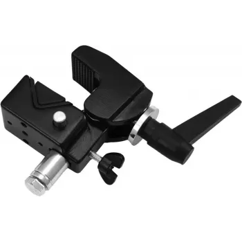Gancho Quick-Lock EUROLITE TH-2SC preto — gancho de rigging para suspensão em treliças e palcos